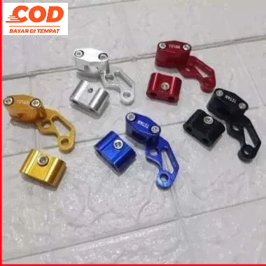 Klem Selang Rem Dan Klem Kabel Gas Cnc Warna R15 Vixion R25 Cbr Dll