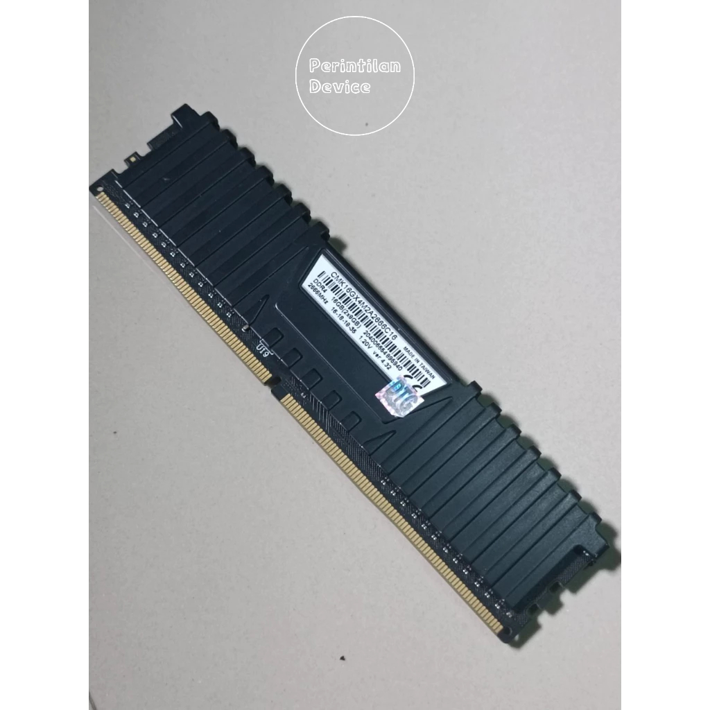 RAM PC 8GB DDR4 2666MHZ (1x8GB) CORSAIR VENGEANCE Second
