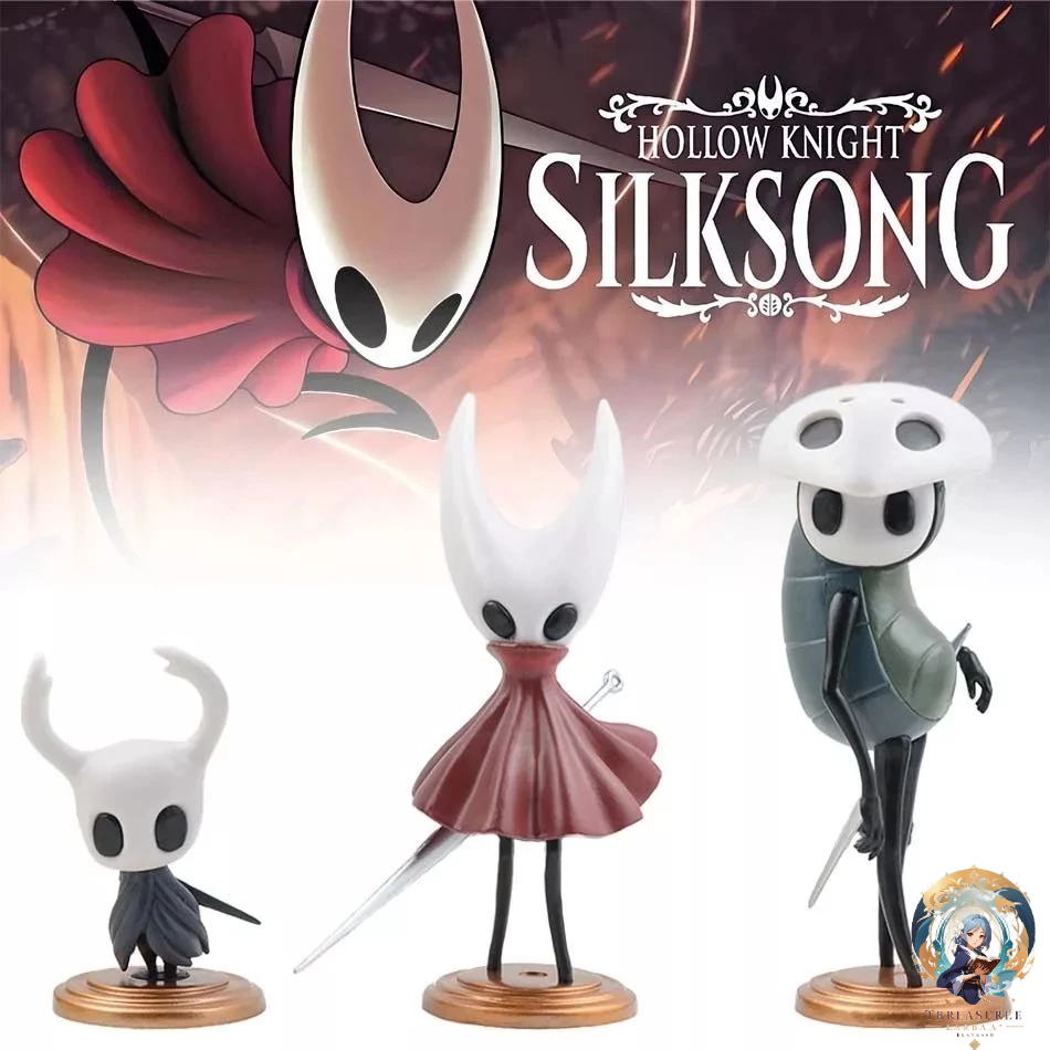 Action Figure Hollow Knight Silk Song - TB - Mini Set 3 - Mainan Action Figur Silksong - Treasure Be