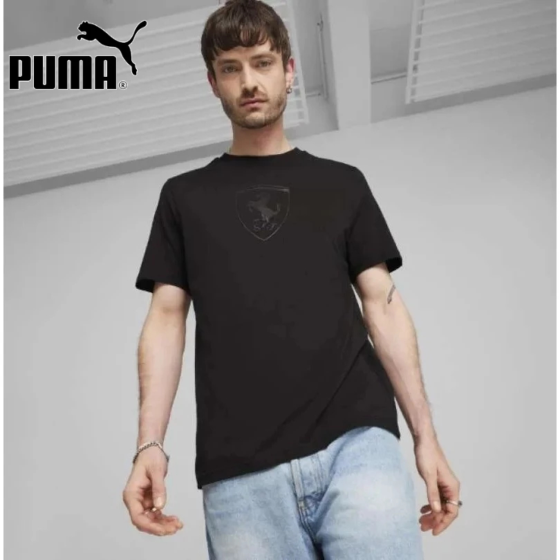 PUMA Kaos Motorsport Ferrari Race Big Shield Tonal Puma Black 623806 01