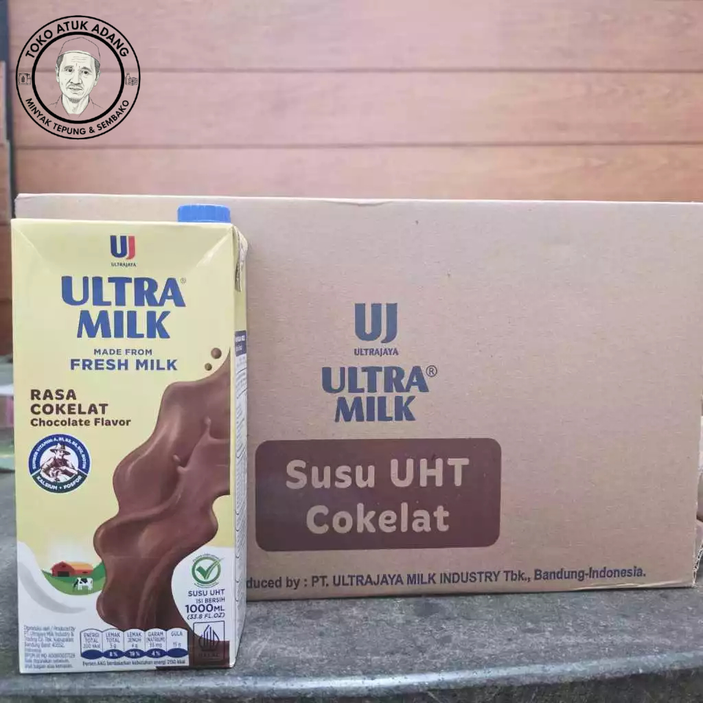 TAA Susu Ultra 1000 ml 1 dus isi 12 Pcs / Ultra Milk 1000 Ml 1 Dus