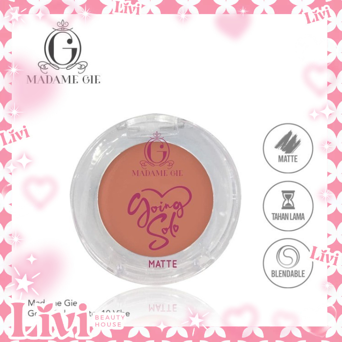 LIVI - Madame Gie Going Solo Matte Pressed Eyeshadow