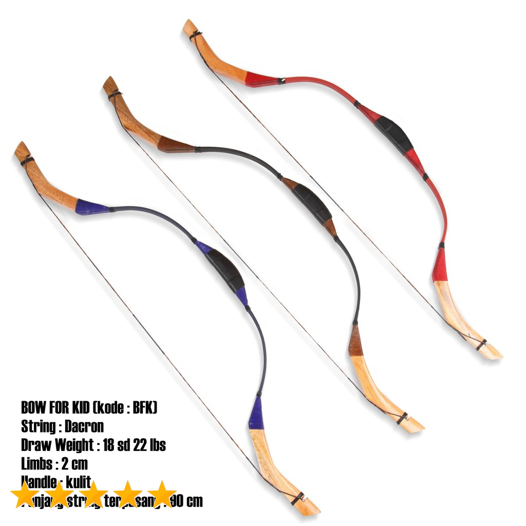 Busur  Panah Fiber 15-20Lbs Busur Saja