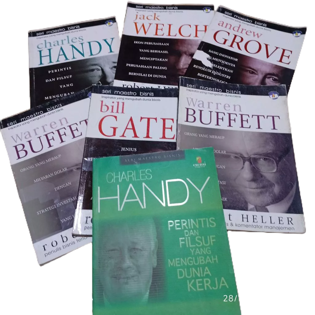 Buku biografi seri maestro bisnis ex perpus