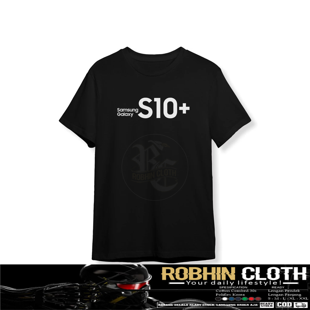 Kaos Baju Samsung Galaxy S10+ Baju Perusahaan