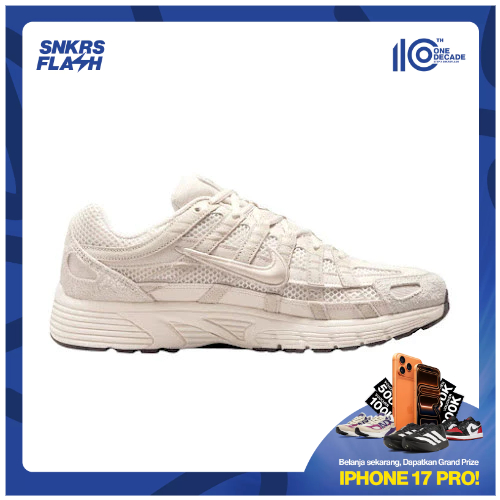 NIKE P 6000 Se Light Orewood Brown Sepatu Sneakers Pria - HF0015100 - Size 43