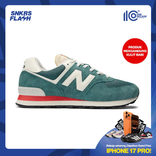 NEW BALANCE 574 New Spruce Sea Salt Sepatu Sneakers Unisex - U574VPG - Size 39.5