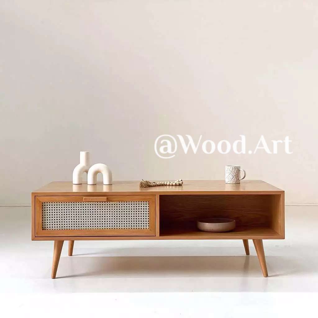 Meja Coffee/ Coffeetable/ meja ruang tamu minimalis kayu jati jepara Wood Art Furniture