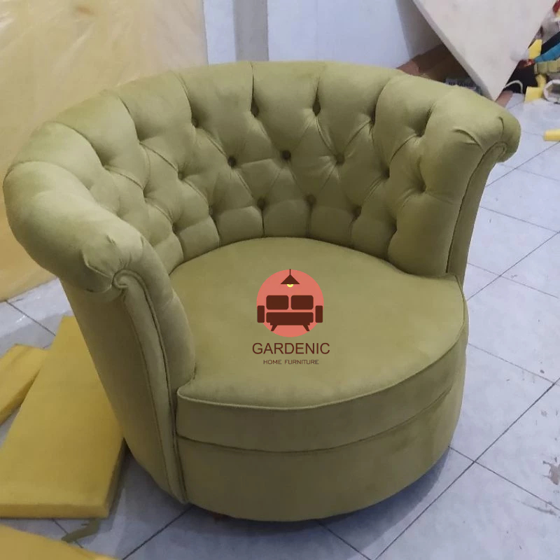 Sofa Bulat Around Hand Ottoman - Stool Gardenic Store Furniture