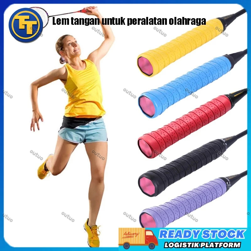 Grip Raket Badminton Lem Tangan Untuk Peralatan Olahraga Grip Tulang Raket Bulutangkis Badminton