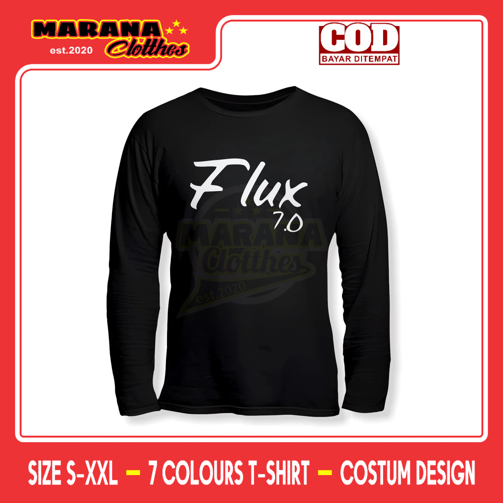 Kaos Sepeda Pasific Flux 7.0 Lengan Panjang Baju Sport