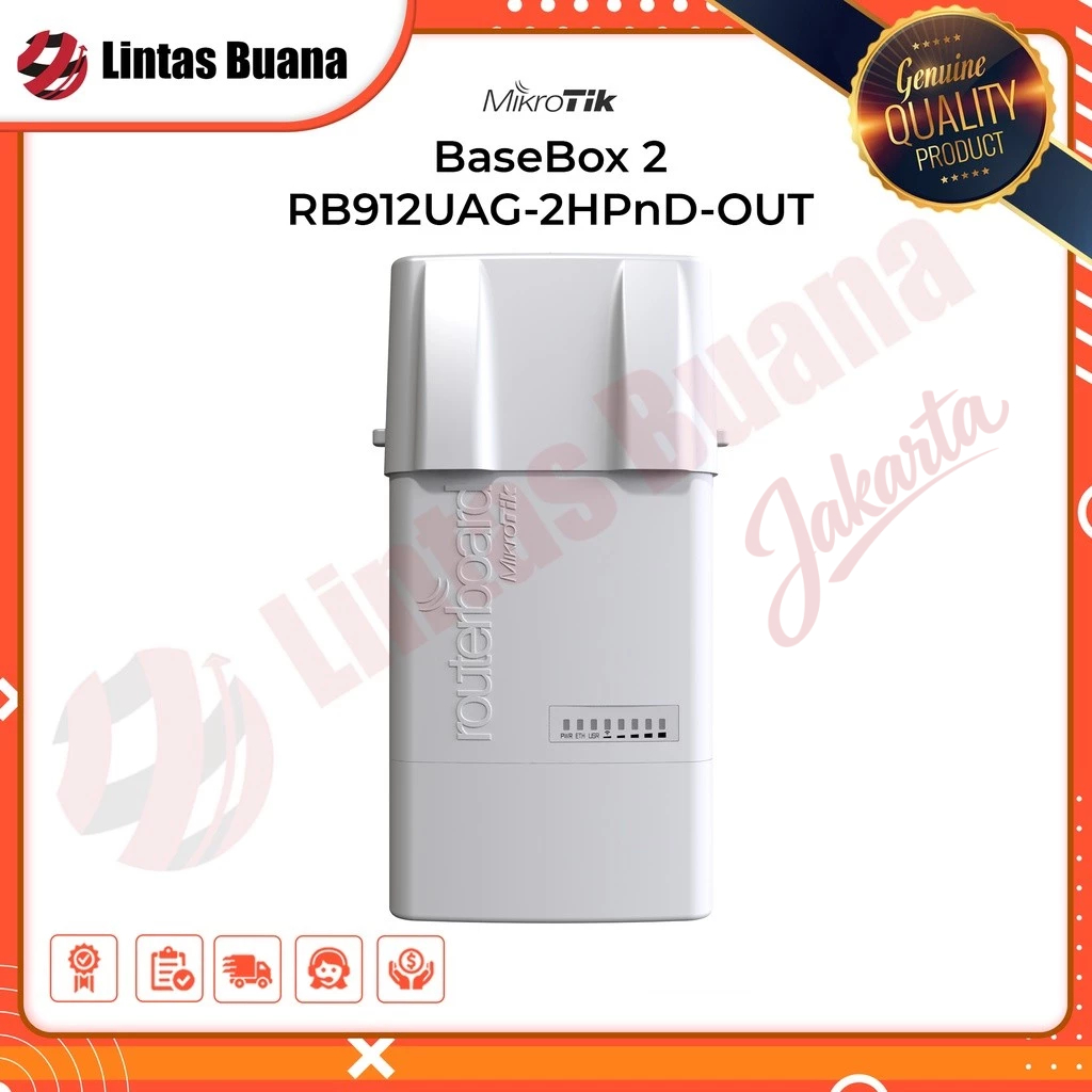 Mikrotik Basebox 2 / Basebox2 / RB912UAG-2HPnD-OUT