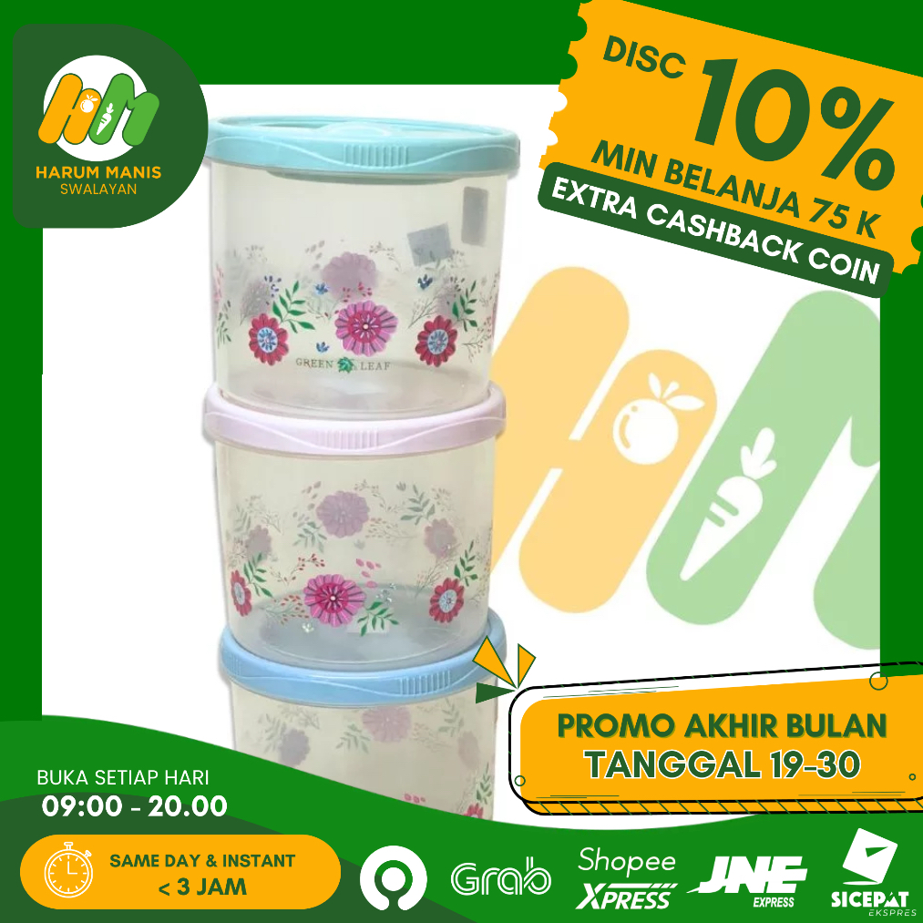 TOPLES KECIL PLASTIK YOSHI GL-2091 / STOPLES MAKANAN MINI