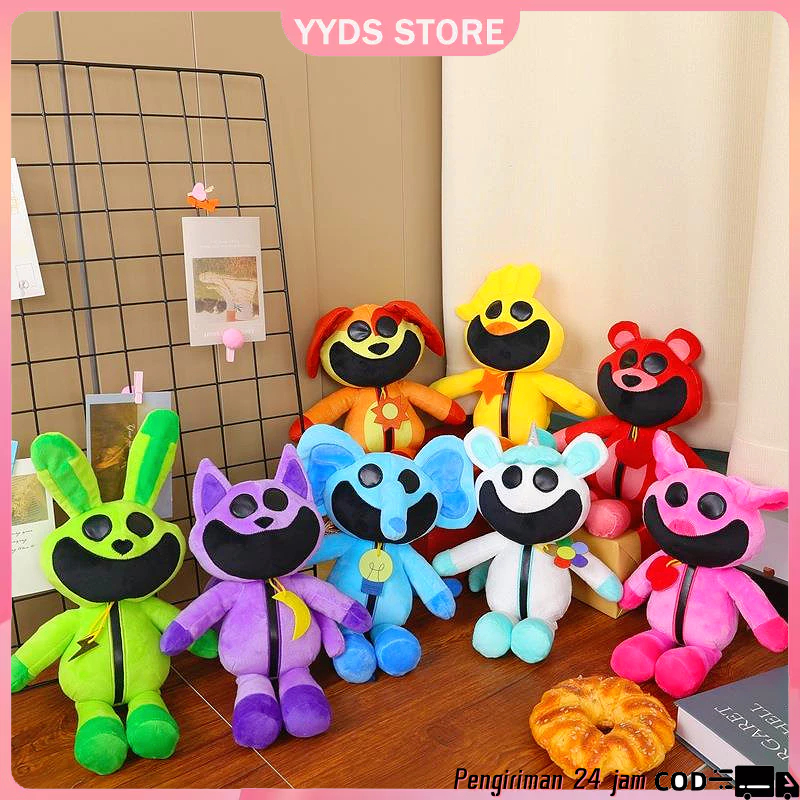 Ready Boneka Smilling Critters,Plush Doll Catnap Poppy Playtime 3