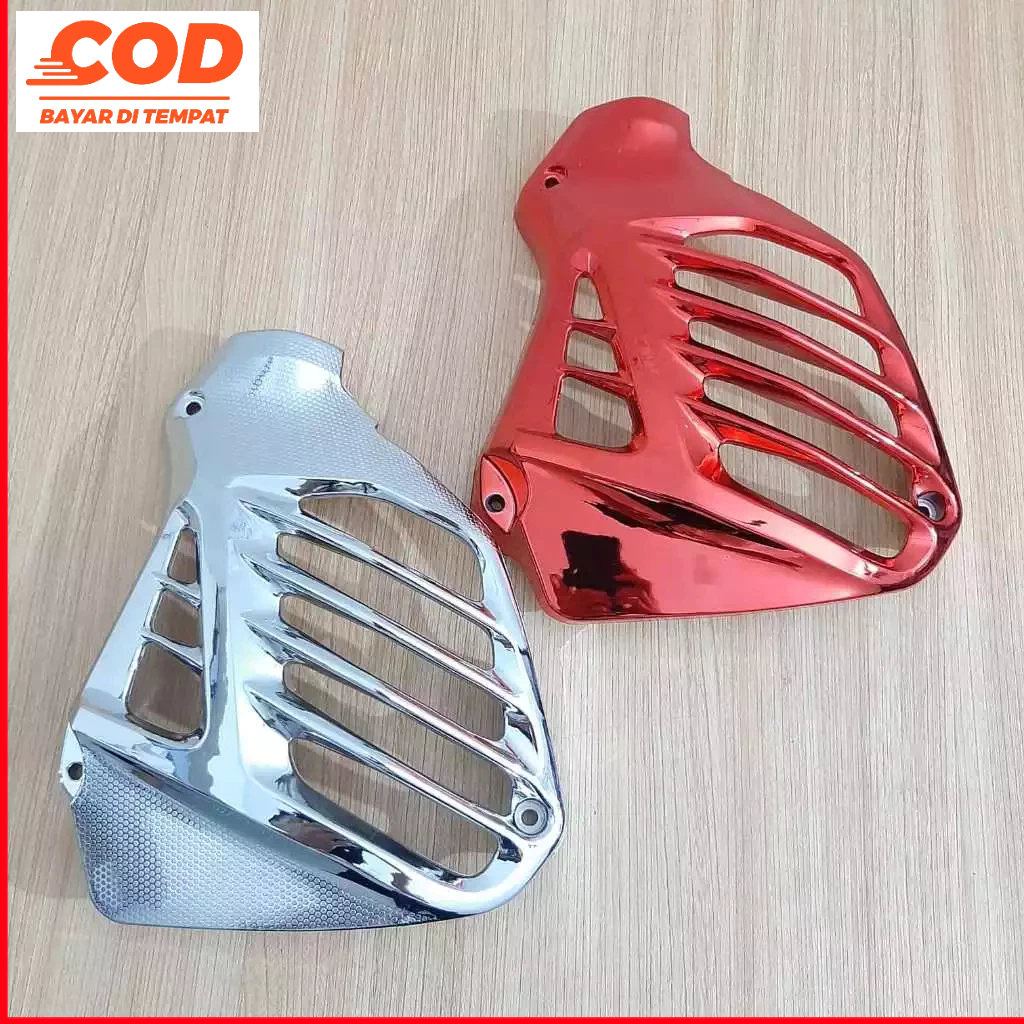 Tutup Radiator Nmax Lama Variasi Warna - Cover Radiator Nmax Old Warna crome