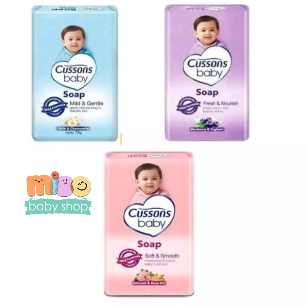 Cussons Baby Soap Sabun Bayi Batang 75 Gram / cusson baby sabun batang