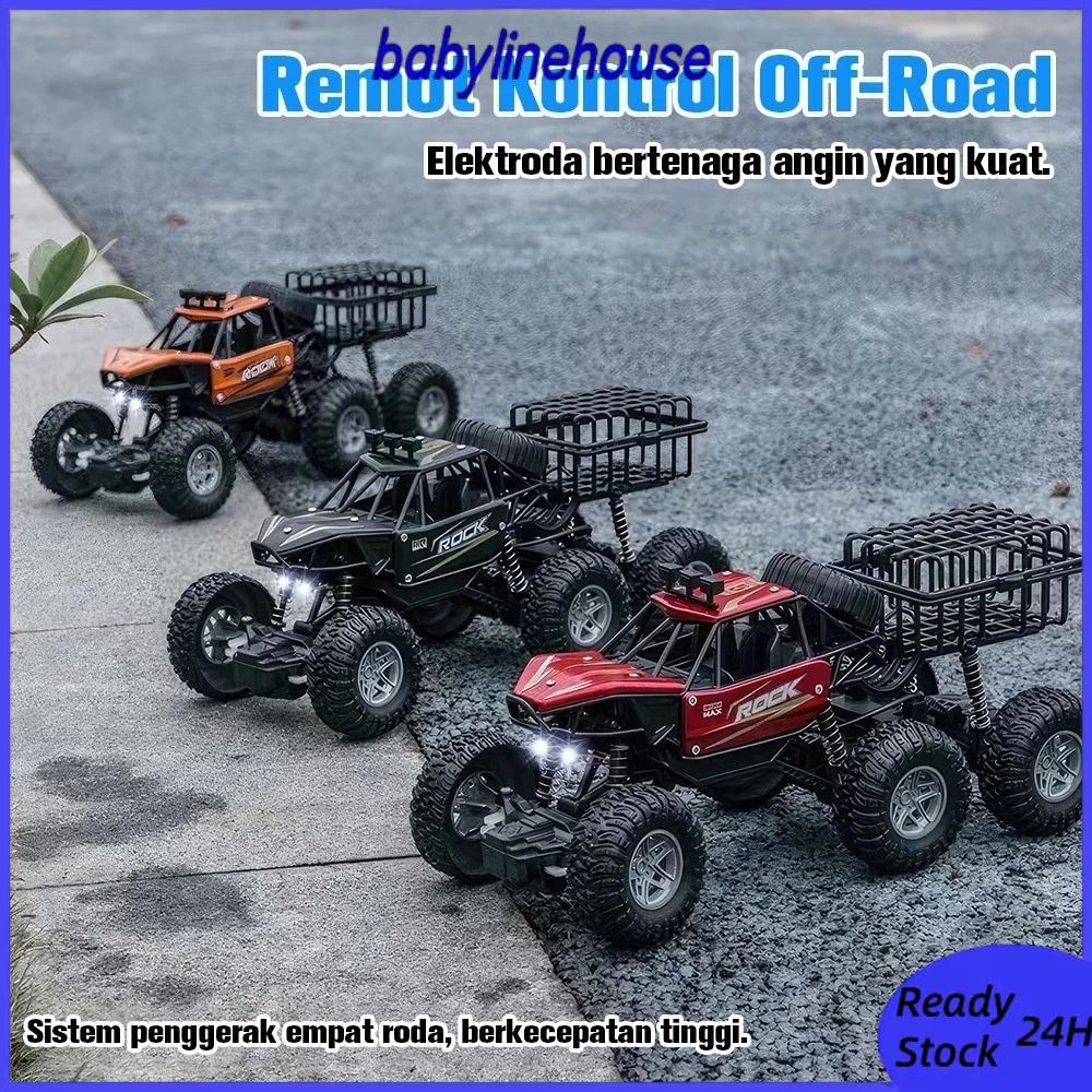 Mainan Mobil Off-Road Off-Road 4WD/2WD Climbing dengan Lampu dan Semprot 4WD/2WD Climbing dengan Fun