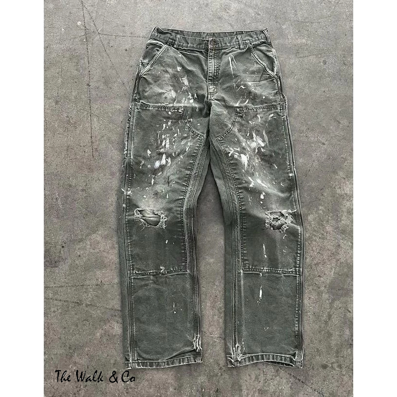 Celana jeans fading Shane second