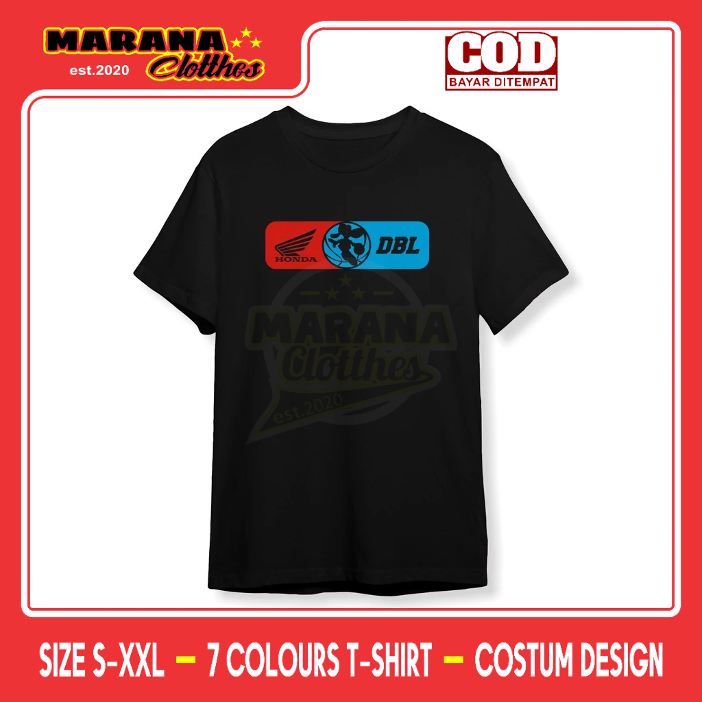 Kaos Honda DBL Baju Otomotif