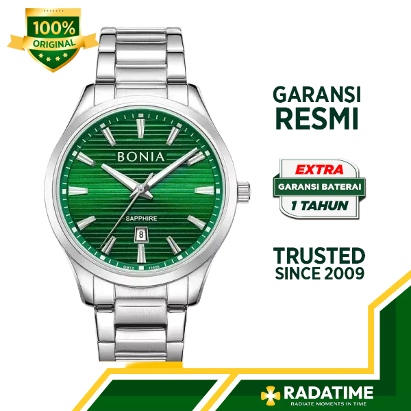 Jam Tangan Pria Bonia Sapphire 100% Original BNB10858-1392