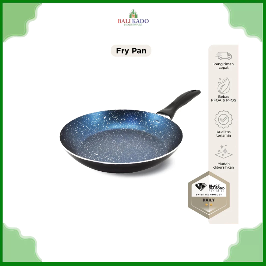 Maxim Galaxy Wajan Anti Lengket 22cm | Maxim Galaxy Teflon Frypan Wajan Penggorengan 22cm