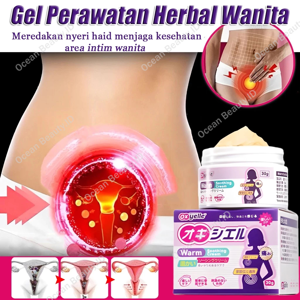 penghangat perut haid gel pereda nyeri haid krim penenang hangat gel hangat rahim melancarkan menstr