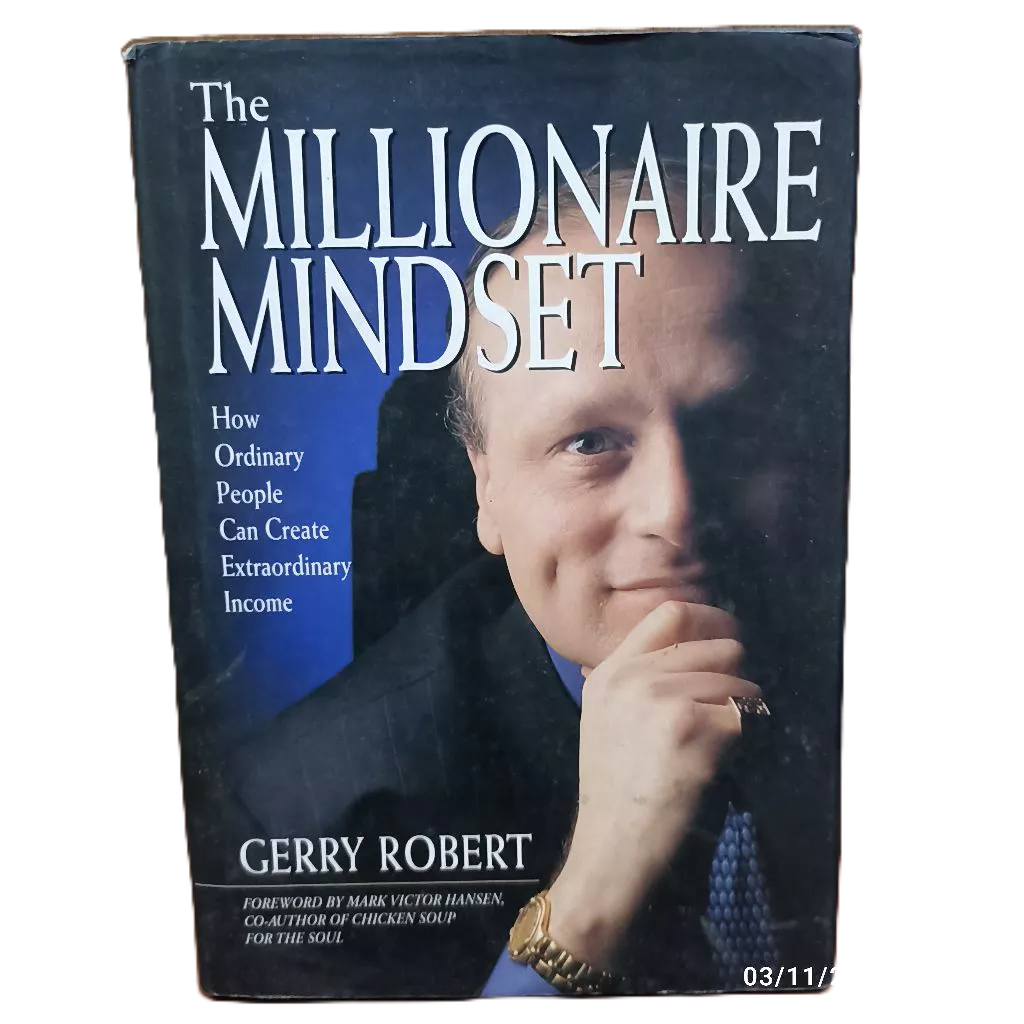 buku the millionaire mindset gerry robert hard cover bahasa inggris 239 hal 1999