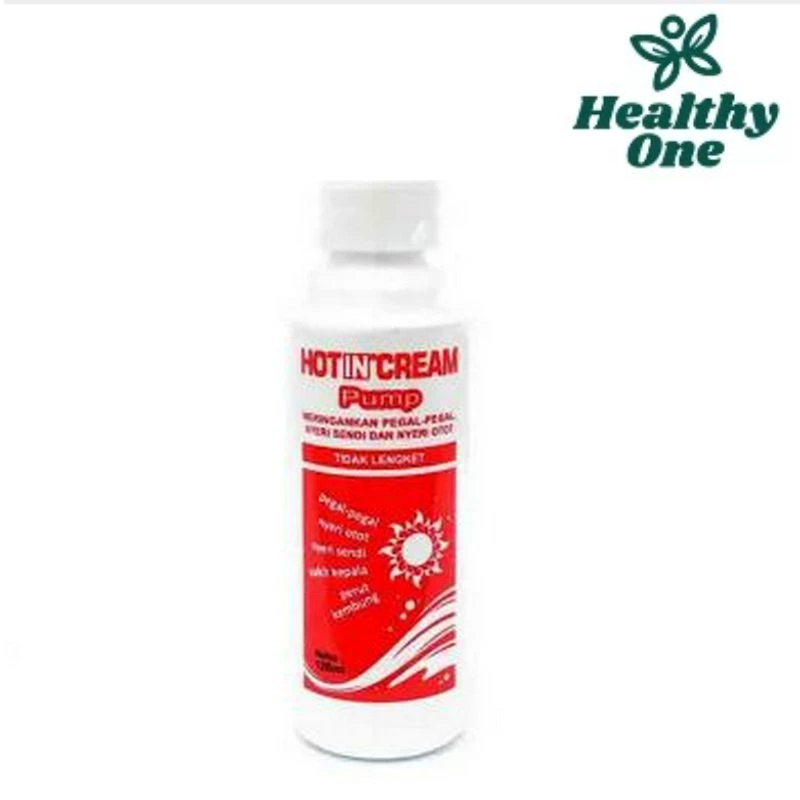 HOT IN CREAM PUMP BOTOL 120ML