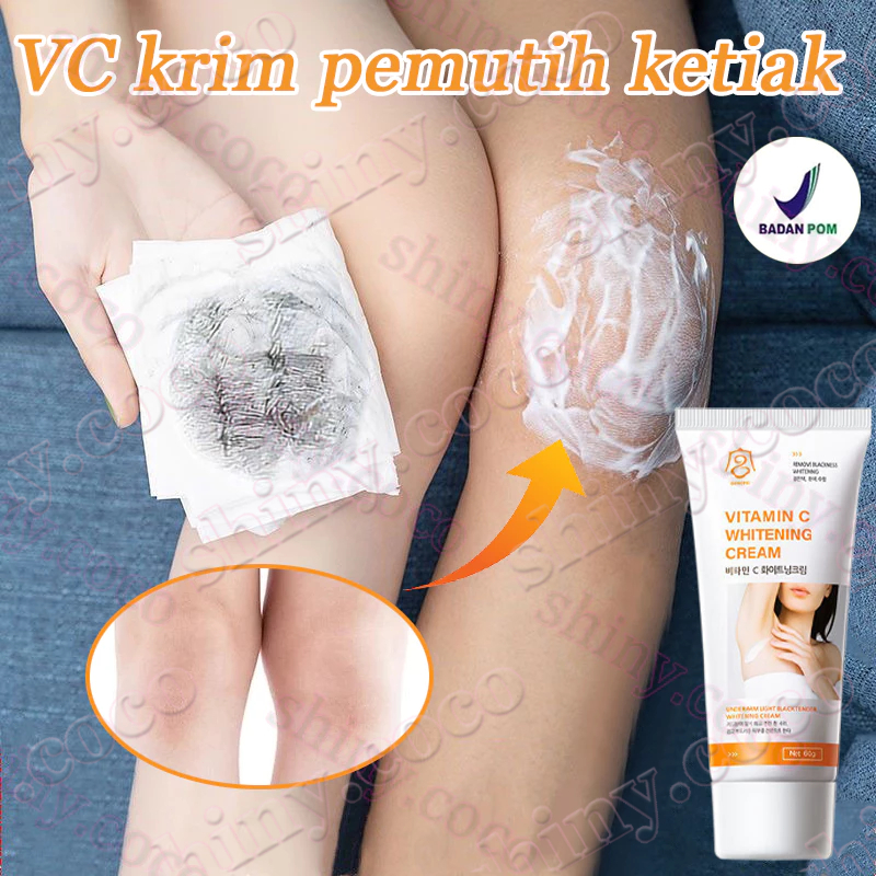 Krim Pemutih Ketiak Vitamin C Pemutih leher dan pundak Krim pemutih Vitamin C Pemutih selangkangan h