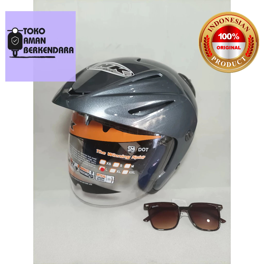 Helm INK CX22 Sport / INK Topi original 100%