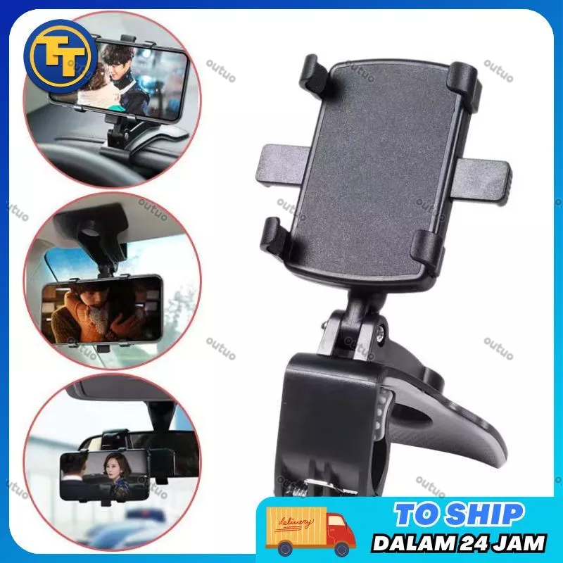 Terbaik Phone Holder Dasbor Mobil Snap-On Dudukan Phone Mobil Tidak Perlu Memasang Phone Holder Mobi