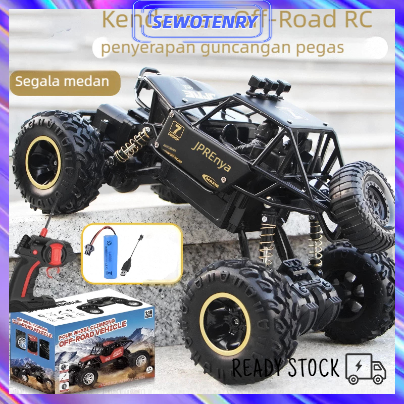 Mobil Remote Control Mobil Mainan Anak Laki Laki Rc Spray Mobil Offroad Alloy Climbing Car Rc Rock Crawler Mobil Panjat Untuk Semua Medan Christmas Gifts