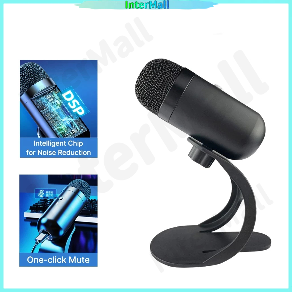 Noise Reduction Microphone Game/Conference/Recording Mikrofon Kabel Mic PC Gaming