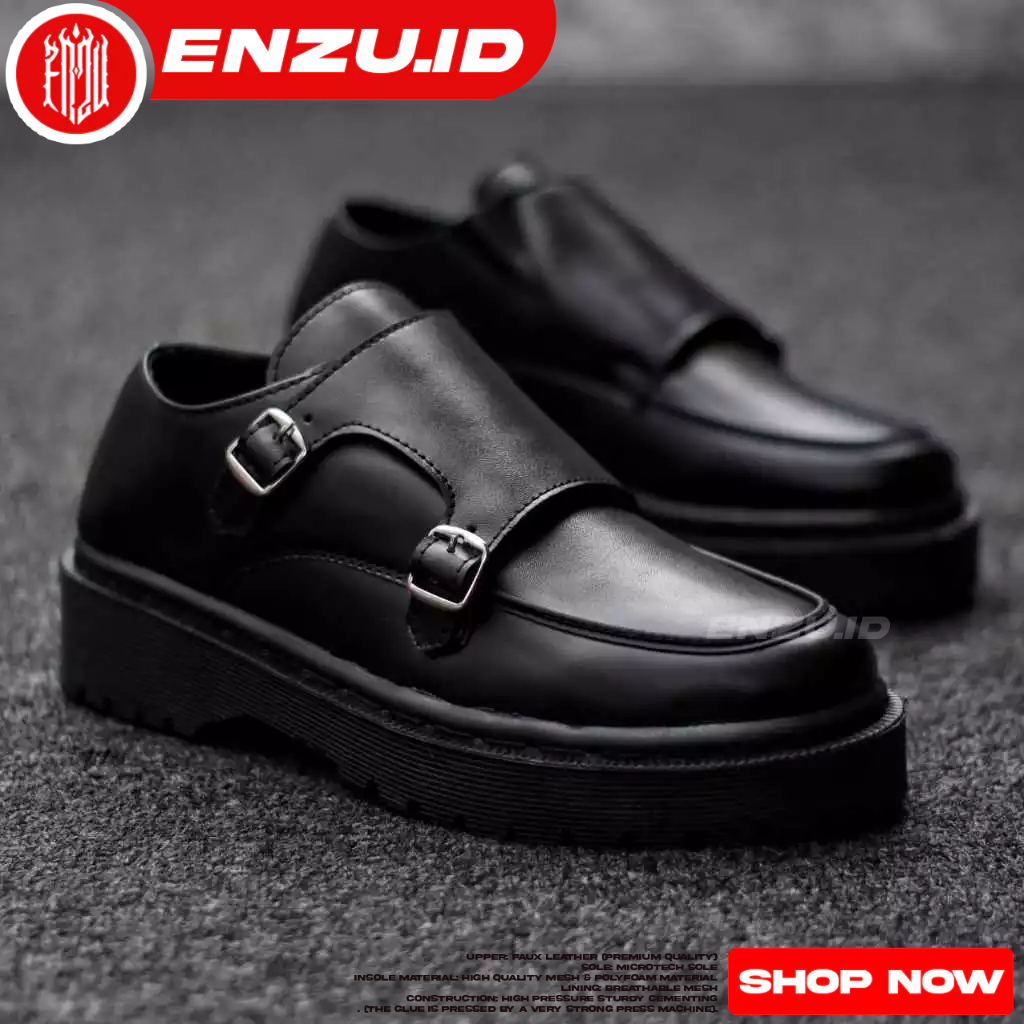 Sepatu Pria Loafers Hak Tinggi Pantofel Kerja Pria