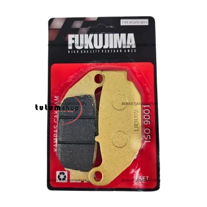 [SPAREPART MURAH] DISCPAD DISPED BRAKE PAD KAMPAS REM BELAKANG REAR MEGAPRO NEW MEGA PRO MONO SUPRA 