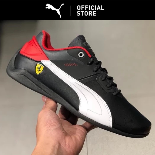 Puma Sepatu Sneakers Ferrari Drift Cat Delta Black- 306864 04