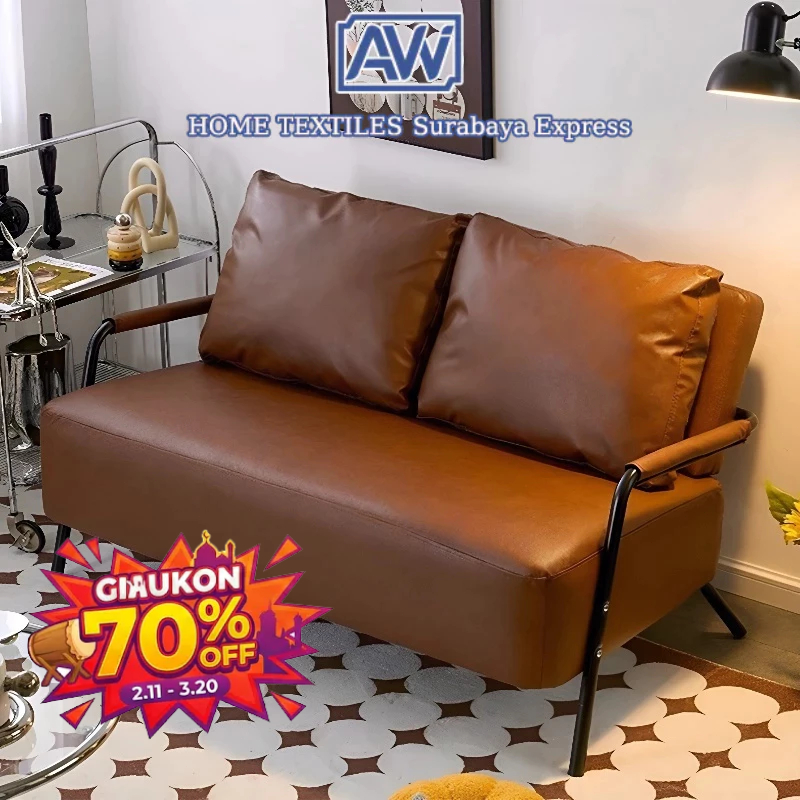 [Surabaya Express]Bantal Gratis  Ruang Tamu Sofa Sofa Bed Sofa 1/2/3 Seater Sofa  Minimalis Modern S
