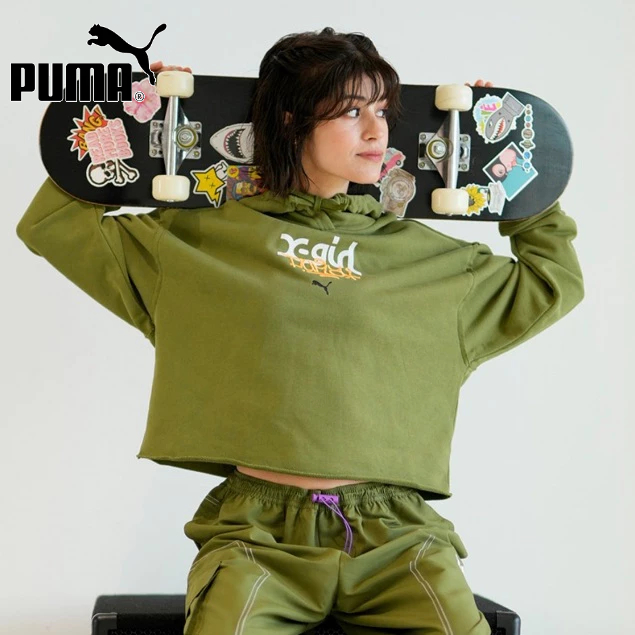 Puma Jaket Hoodie X X-Girl Graphic Hoodie Tr 624708 33