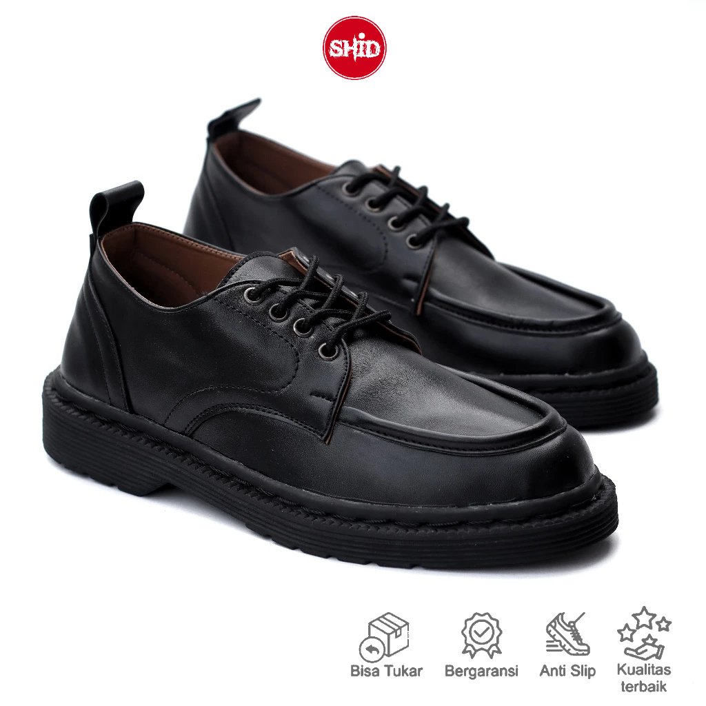 SHID Sepatu Formal Pantofel Kerja Casual Pria - Hiro