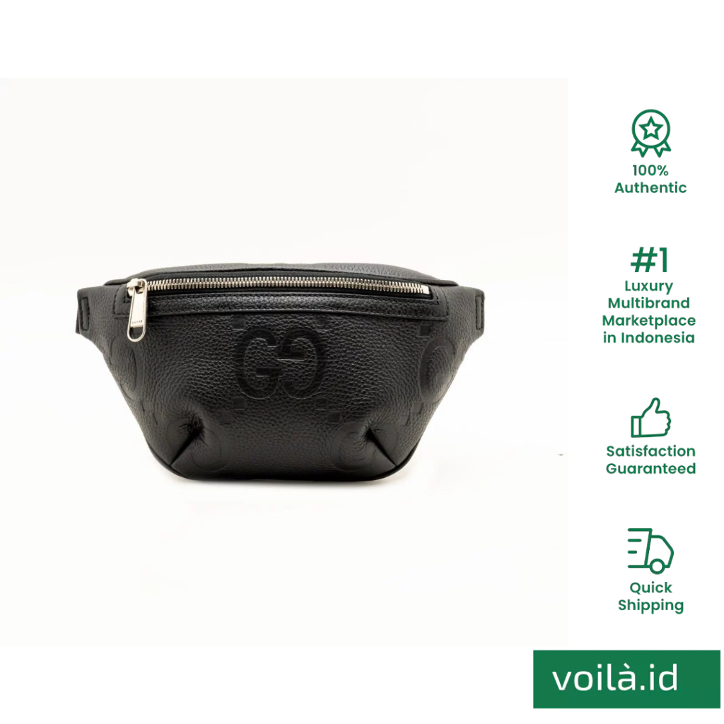 Jumbo GG Small Belt Bag Black
