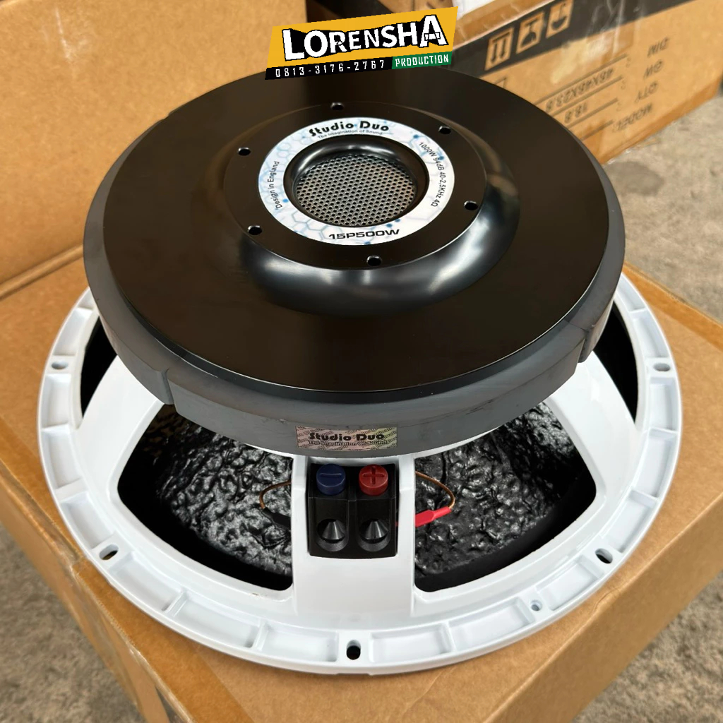 Speaker 15 Inch Studio Duo 15P500 W Model RCF