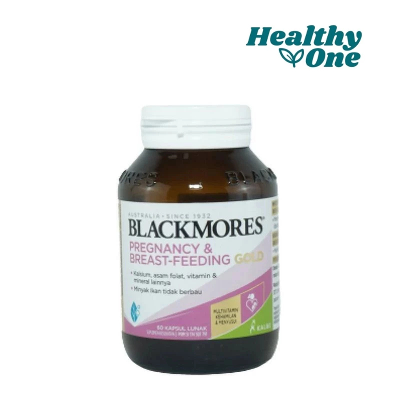 BLACKMORES PREGNANCI & BREAST FEEDING GOLD 1 BOTOL ISI 60 TABLET