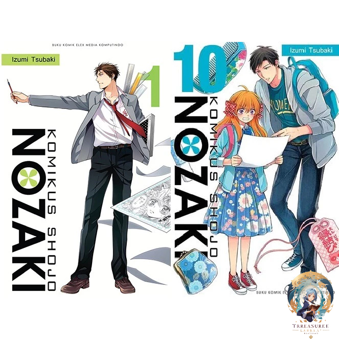 Komik Bekas Gekkan Shoujo Nozaki-kun Volume 1-7 [Komikus Shojo Nozaki] Izumi Tsubaki - Treasure Bert