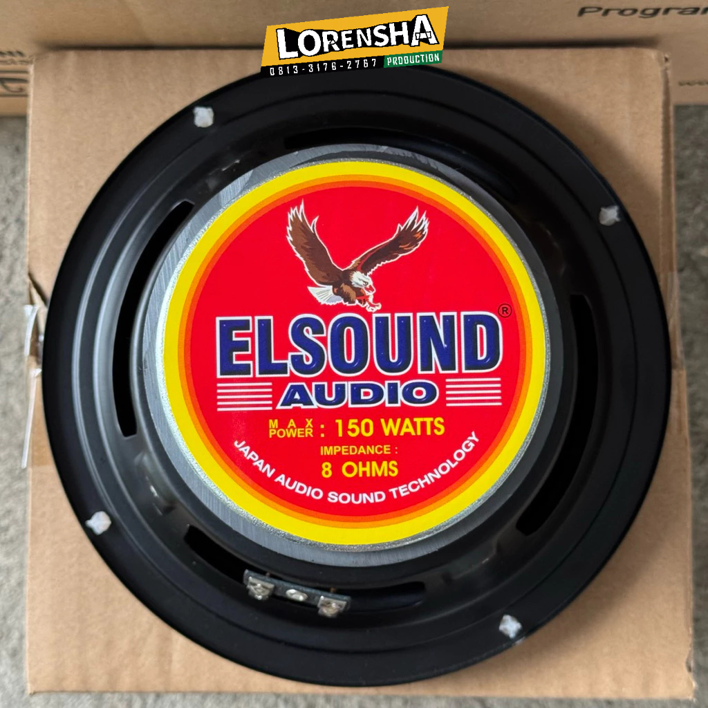 Speaker 6 Inch Woofer Elsound 6 MB Magnet Besar 150Watt