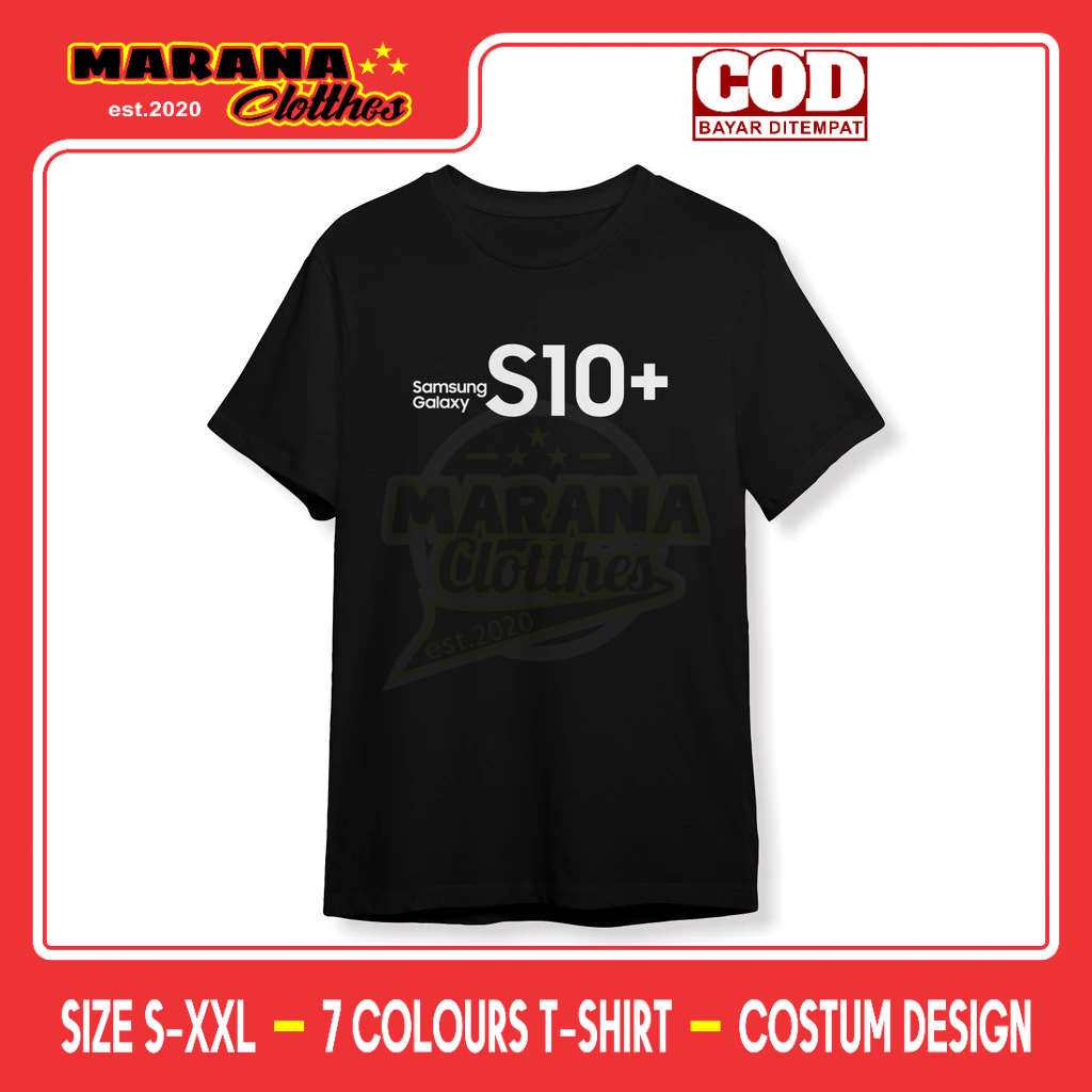 Kaos Samsung Galaxy S10+ Baju Perusahaan