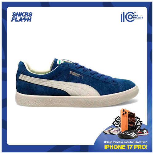 PUMA SUEDE VTG MADE IN JAPAN ATMOS NAVY WHITE Sepatu Sneakers Pria - 38630901
