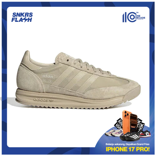 ADIDAS Sl 72 Rs Wonder Beige Alumina Sepatu Sneakers Pria - IH8020 - Size 45.3