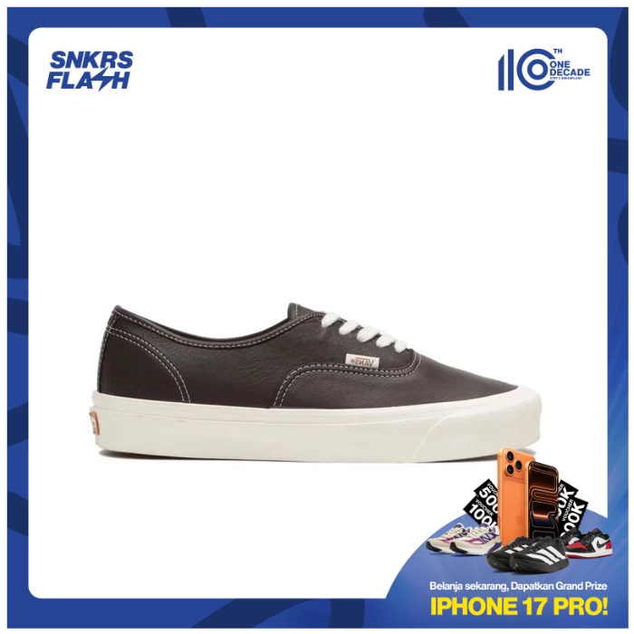 VANS Authentic 44 Dx Theory Chocolate Sepatu Unisex - VN0A5KX4CHC - Size 42.5