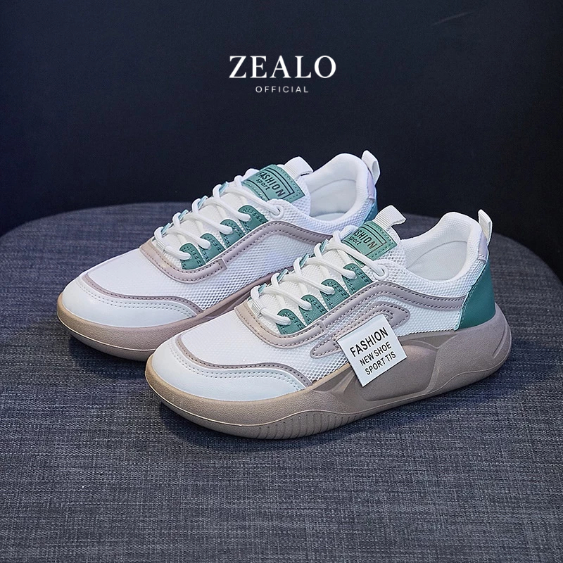 Zealo 274 Sepatu Sneakers Wanita Unisex Casual Sport Fashion Kekinian