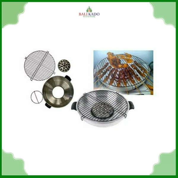 Maspion Fancy Grill 36 cm / Alat Panggang Panggangan Pemanggang BBQ 36 CM Maspion Fancy Grill